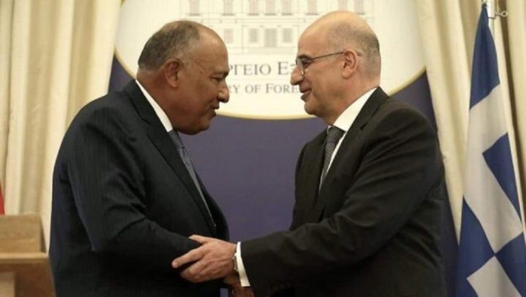 Συνάντηση Δένδια -Σούκρι για τις εξελίξεις στην Αν. Μεσόγειο