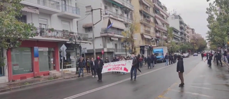 Θεσσαλονίκη: Ολιγομελείς συγκεντρώσεις για την επέτειο Γρηγορόπουλου (video)