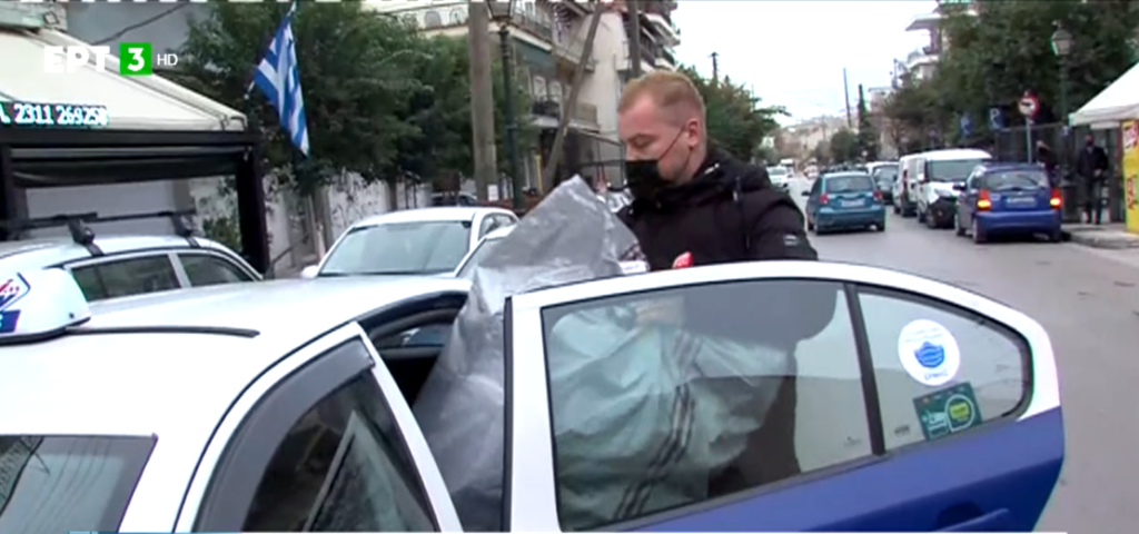 Θεσσαλονίκη: Υπηρεσίες κούριερ προσφέρουν οδηγοί ταξί