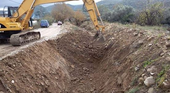 Αντιπλημμυρικά έργα στην ε.ο. Θεσσαλονίκης – Ν. Μηχανιώνας