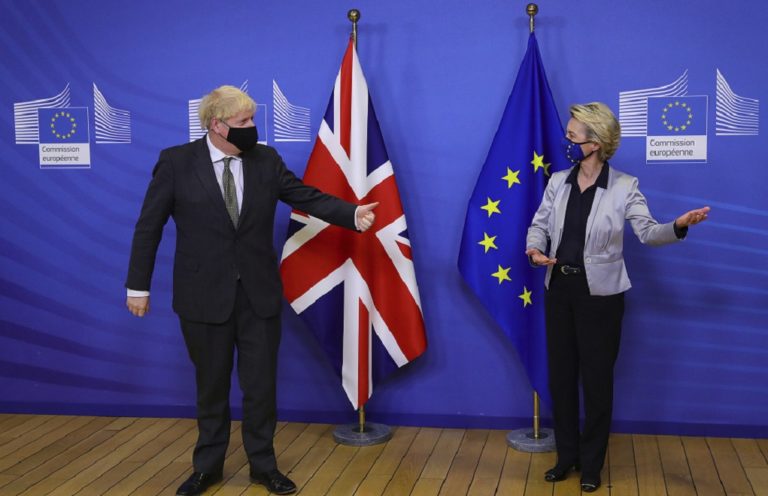 Brexit: Αδιέξοδο στη συνάντηση Τζόνσον και ντερ Λάιεν