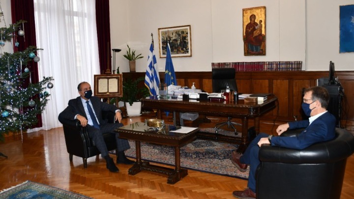 Για την επόμενη μέρα της ανάπλασης της ΔΕΘ συζήτησαν Θ. Καράογλου- Τ. Τζήκας