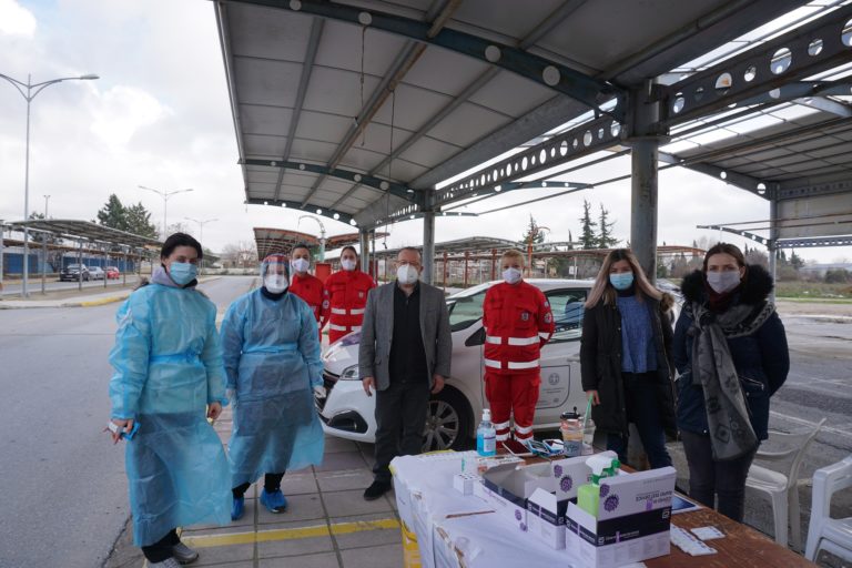 Κομοτηνή: Ολοκληρώθηκαν τα rapid test  για την covid-19 σε οικισμούς