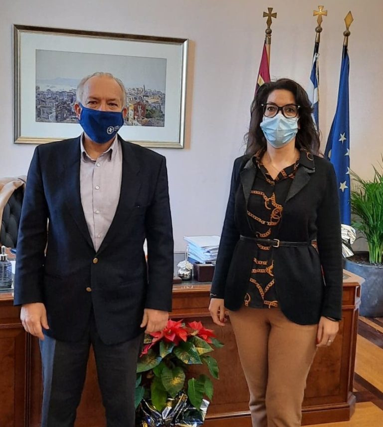 Κέρκυρα: Συνάντηση Υδραίου με Στ. Γκίκα