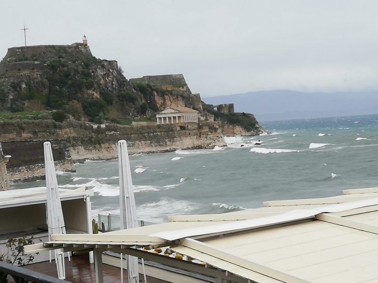 Κέρκυρα: Περιορισμένες ζημιές από την κακοκαιρία