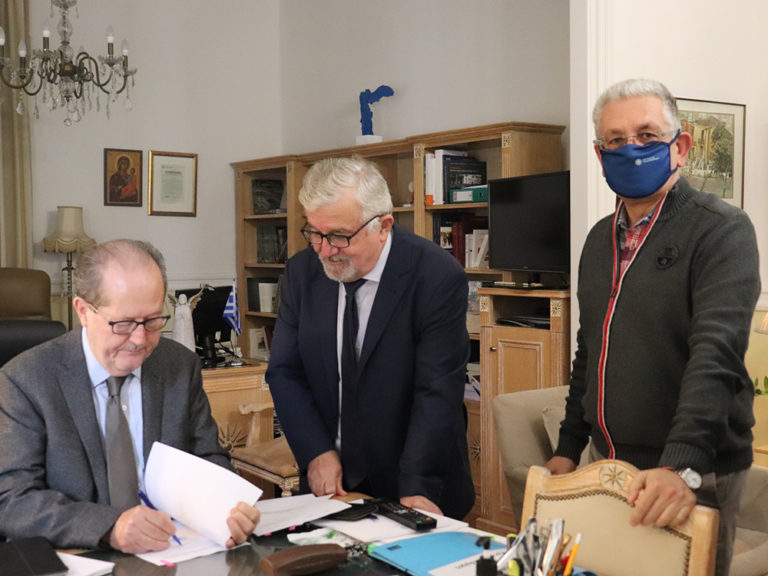Σύμβαση για οδικό έργο σε περιοχή της Μεγαλόπολης