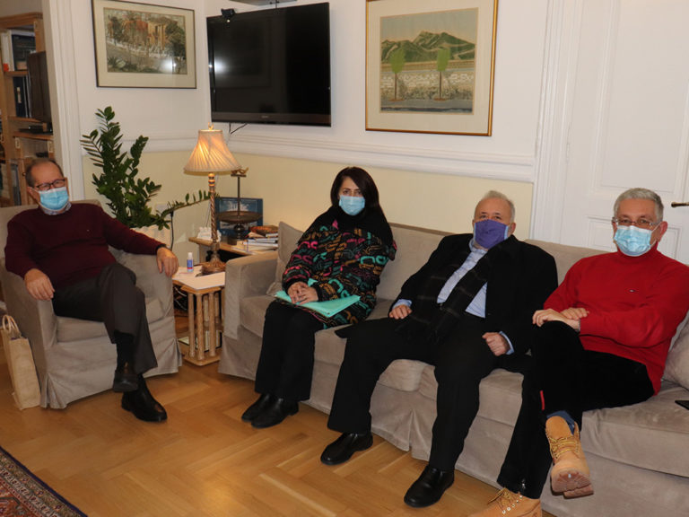 Συνάντηση περιφερειάρχη Πελοποννήσου με διοικητή Παναρκαδικού νοσοκομείου
