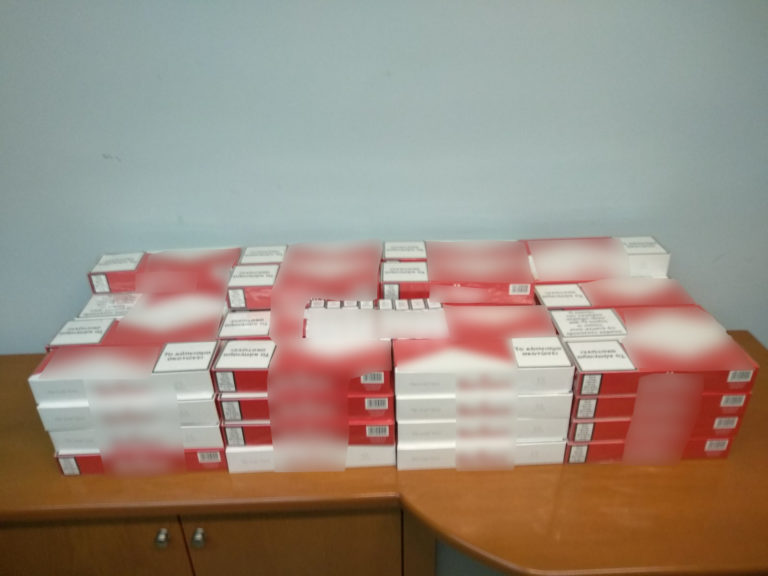 Ροδόπη: Συνελήφθη με 768 πακέτα λαθραίων τσιγάρων