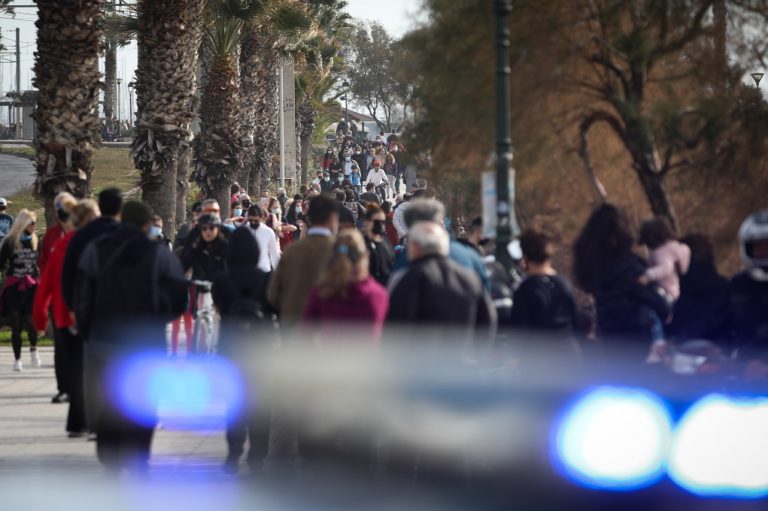 Σαράντα συλλήψεις και 1.279 παραβάσεις των μέτρων κατά του κορονοϊού χθες