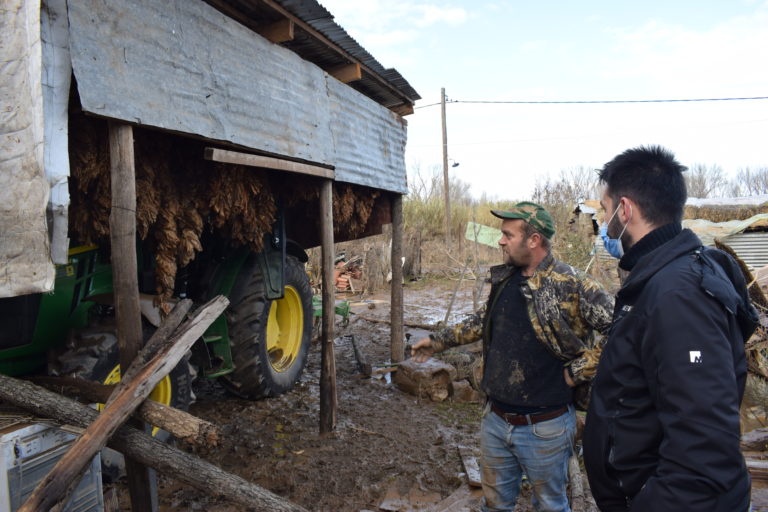 Κλιμάκιο του ΚΚΕ στις πληγείσες περιοχές της Ροδόπης