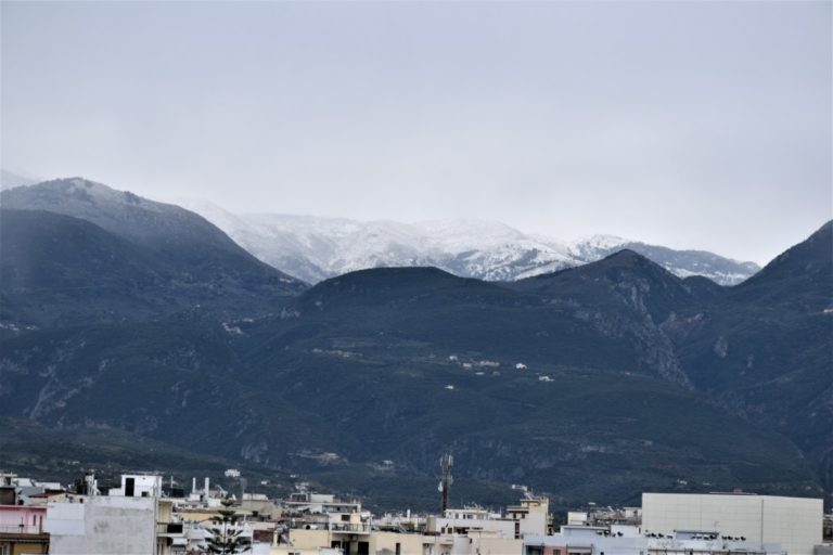 Xωρίς ιδιαίτερα προβλήματα πέρασε ο “χιονιάς” από τη Μεσσηνία