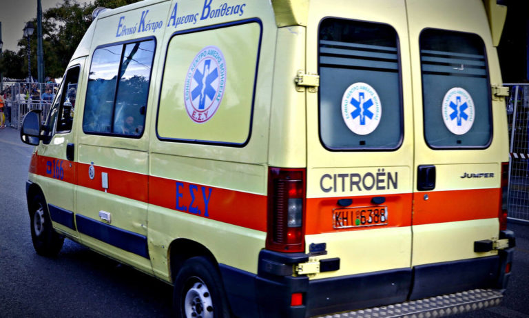 Λασίθι: Απεγκλωβισμός οδηγού μετά από τροχαίο