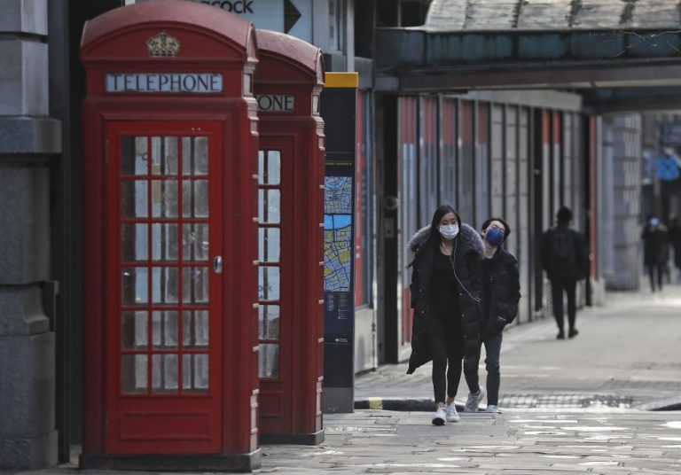 Μειώθηκε κατά 8% ο πληθυσμός στο Λονδίνο λόγω κορονοϊού