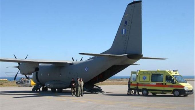 Πάτρα: Με C-130 μεταφέρθηκε στην Ιταλία η 8χρονη – Αναζητείται συμβατό μόσχευμα καρδιάς