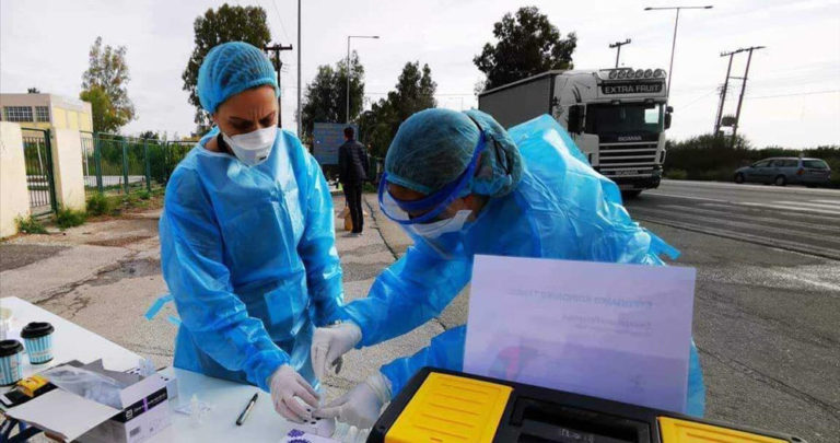 Μαζικά rapid test στο Παλαίκαστρο Σητείας