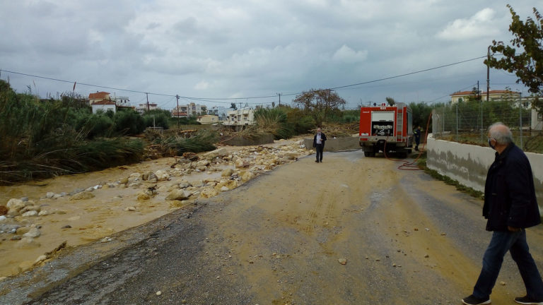 Ρέθυμνο: Μελέτες 3,1 εκ.  ευρώ για την αντιπλημμυρική προστασία περιοχών