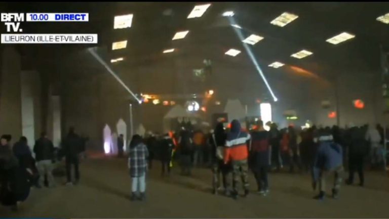 Γαλλία: Τρεις αστυνομικοί τραυματίες σε επιχείρηση κατά παράνομου πάρτι 2.000 ατόμων (video)