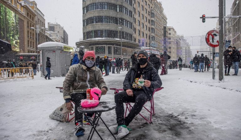 Ισπανία: Η Φιλομένα φεύγει, έρχεται ο παγετός (video)