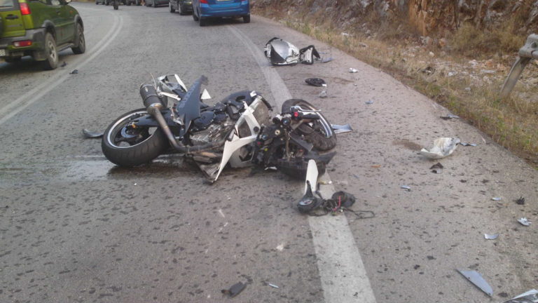 Ηράκλειο: Θανατηφόρο τροχαίο με θύμα οδηγό μοτοσυκλέτας
