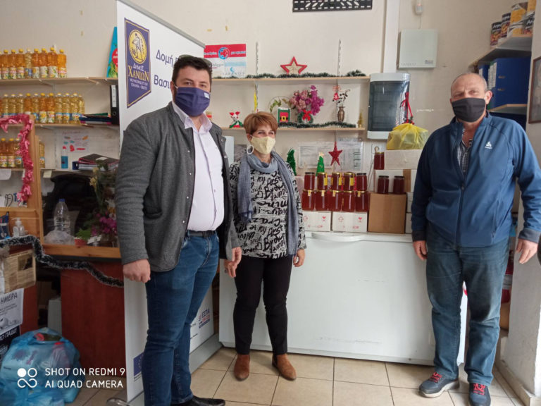 Προσφορά τοπικών επιχειρήσεων και παραγωγών στις Κοινωνικές Υπηρεσίες του Δήμου Χανίων