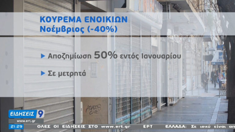 Το 50% των χαμένων ενοικίων του Νοεμβρίου θα εισπράξουν τις επόμενες μέρες οι ιδιοκτήτες