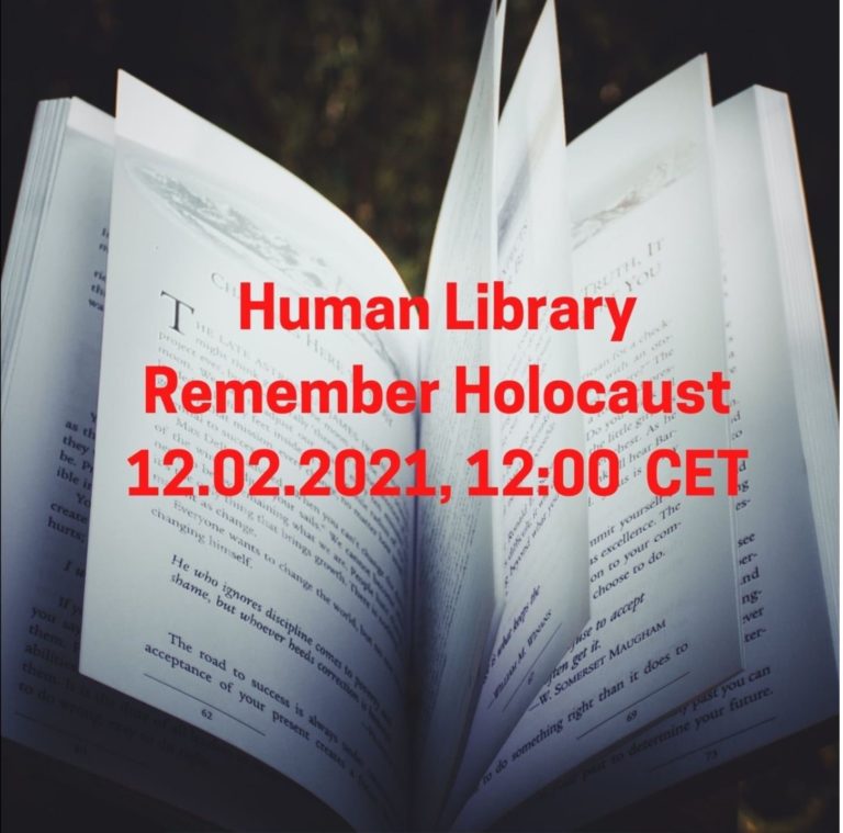Διαδικτυακή εκδήλωση: Ζωντανή Βιβλιοθήκη με θέμα την Μνημόνευση του Ολοκαυτώματος