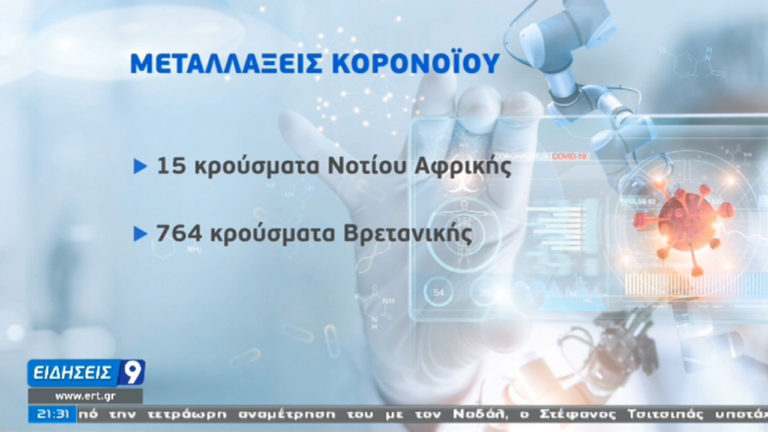 Κορονοϊός: Ανησυχία για τις μεταλλάξεις – Οι περιοχές που μπήκαν στο “κόκκινο”