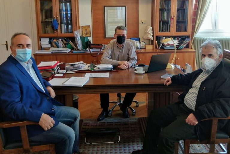 Κοζάνη: Συνάντηση δημάρχου με τη διοίκηση του Εργατικού Κέντρου