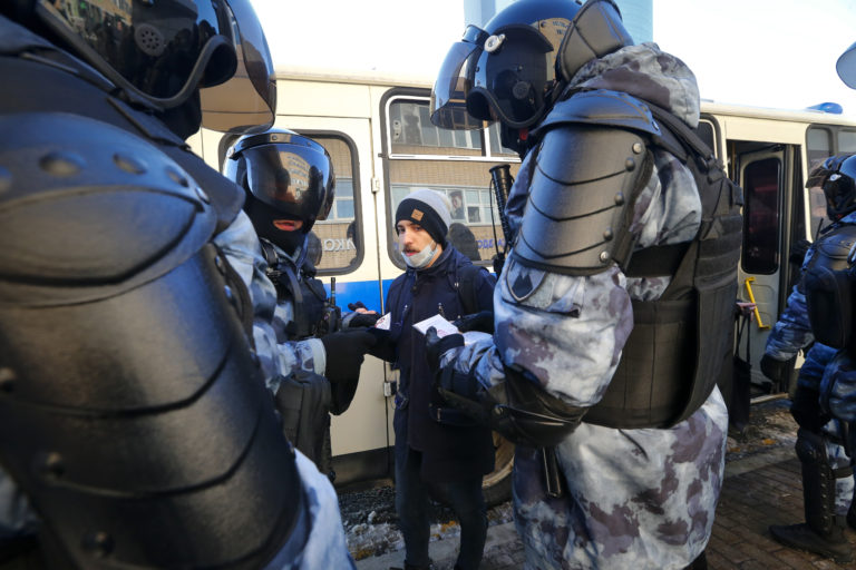Ρωσία: Συλλήψεις διαδηλωτών με ψηφιακή ταυτοποίηση προσώπων
