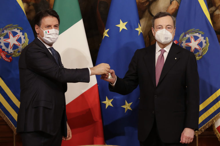 Ιταλία: Ορκίστηκε o Mario Draghi – Ανάμεικτη κυβέρνηση πολιτικών και τεχνοκρατών υψηλού προφίλ