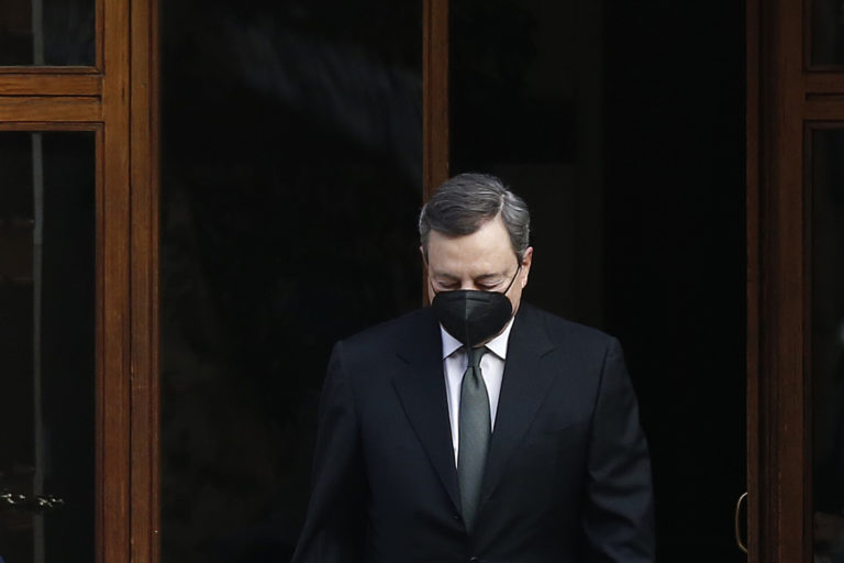 Οι πρώτες πολιτικές διαμάχες στην νέα Κυβέρνηση Draghi