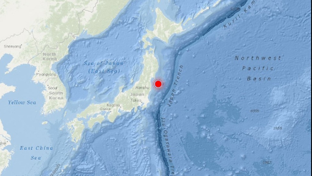 Ισχυρός σεισμός 7,1 Ρίχτερ στην Ιαπωνία
