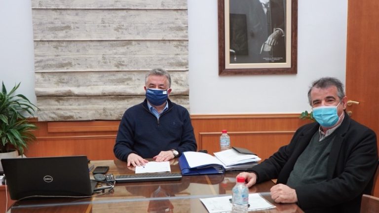 Συνάντηση Δημάρχου Αγ. Βασιλείου με τον Περιφερειάρχη Κρήτης
