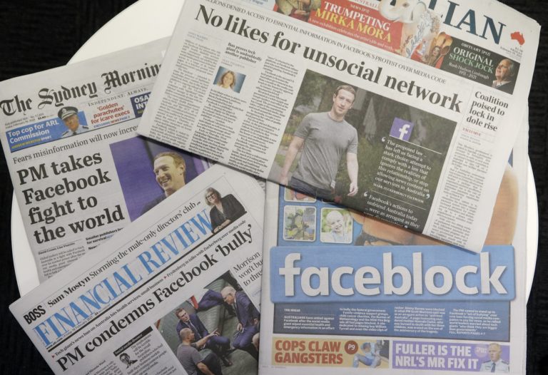 Facebook: Τέλος η κρατική διαφήμιση στην Αυστραλιανή πλατφόρμα