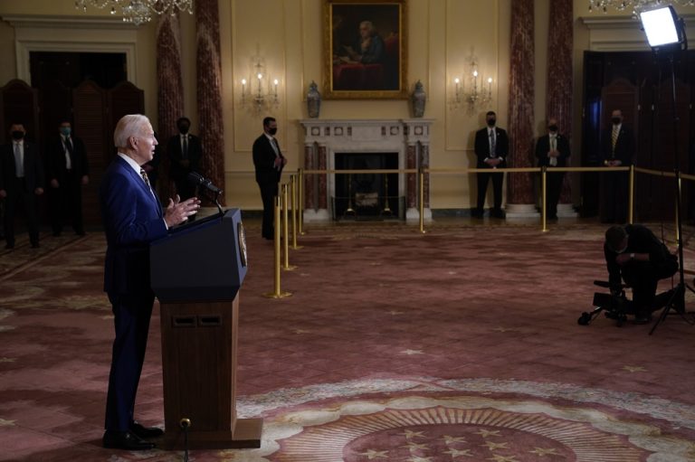H πρώτη ομιλία Μπάιντεν για την εξωτερική πολιτική – Τι είπε για Κίνα, Ρωσία, πρόσφυγες