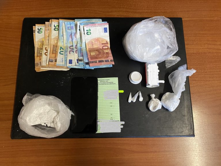 Ηράκλειο: Σύλληψη 20χρονου με 130 γραμμάρια κοκαΐνης