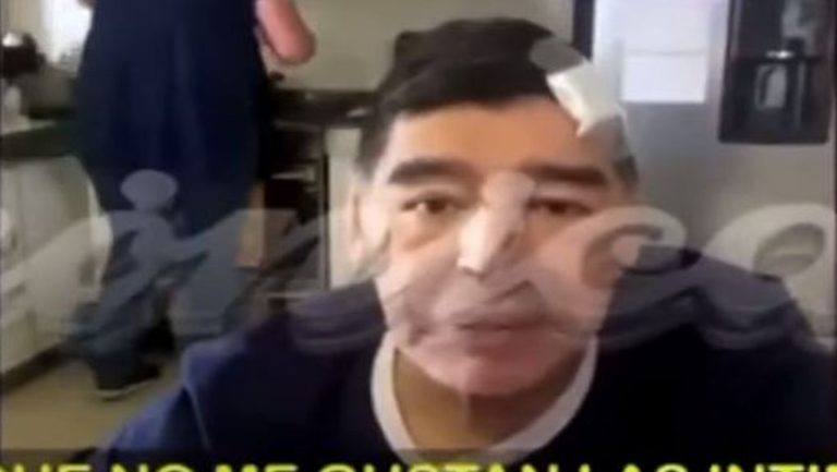 Το τελευταίο βίντεο του Ντιέγκο Μαραντόνα (video)
