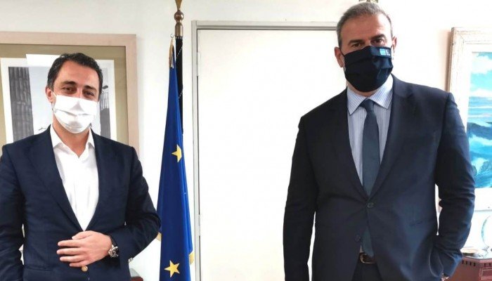 Συνάντηση του γ.γ. του ΕΟΤ με τον βουλευτή Ηρακλείου Μ. Σενετάκη