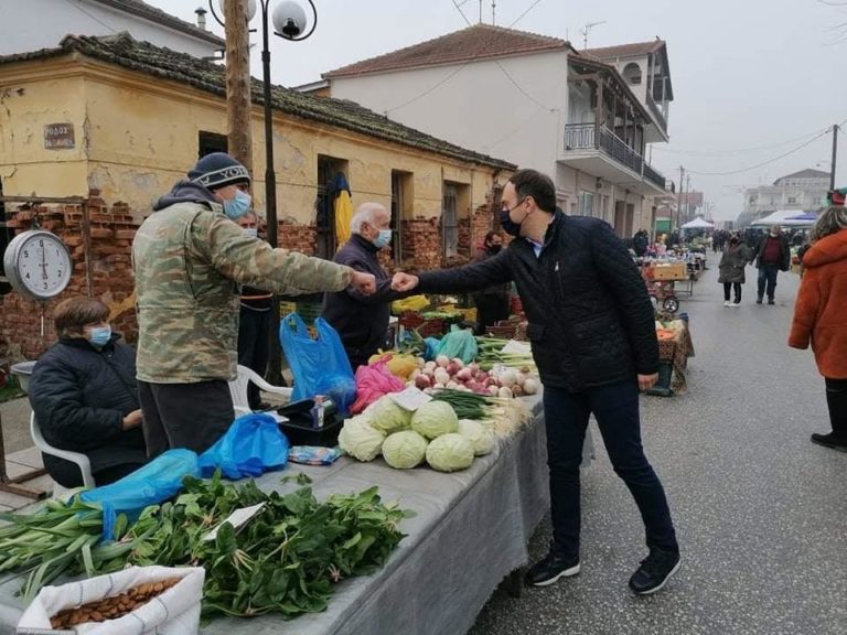 Σέρρες: Επίσκεψη Τάσου Χατζηβασιλείου στο Σκούταρι