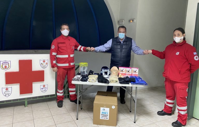 Ροδόπη-Ε.Στυλιανίδης: Ο Γερμανοελληνικός Σύλλογος Φιλίας ενισχύει τον Ερυθρό Σταυρό Κομοτηνής