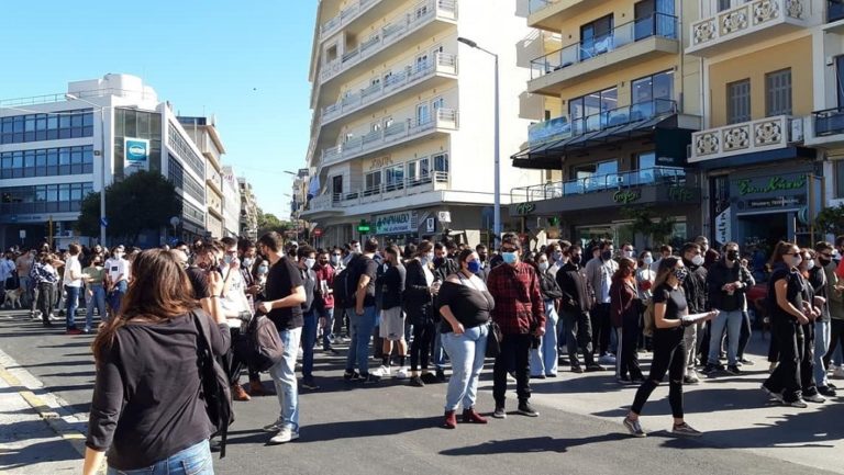 Χανιά: Πανεκπαιδευτικό συλλαλητήριο και πορεία. (audio)