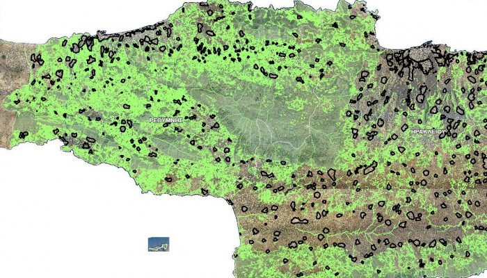 Αναρτήθηκαν οι δασικοί χάρτες της Π.Ε. Ρεθύμνου