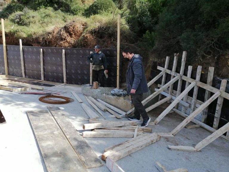 Προχωρούν οι εργασίες στο δρόμο Νεάπολη – Βελανίδια Λακωνίας