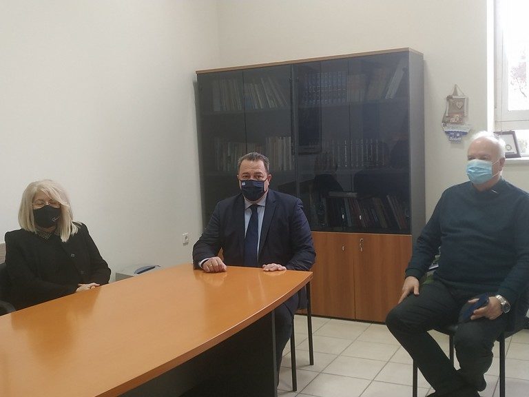 Ο Ευριπίδης Στυλιανίδης ενημερώθηκε για ασφάλεια και υποδομές της Α/θμιας και Β/θμιας Ροδόπης-Συνδρομή και για το πρώτο πειραματικό σχολείο