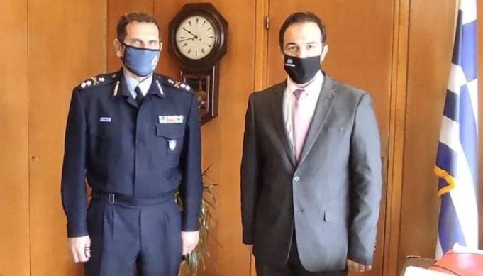 Κομοτηνή: Στον Αντιπεριφερειάρχη ο νέος Συντονιστής Επιχειρήσεων Πυροσβεστικού Σώματος