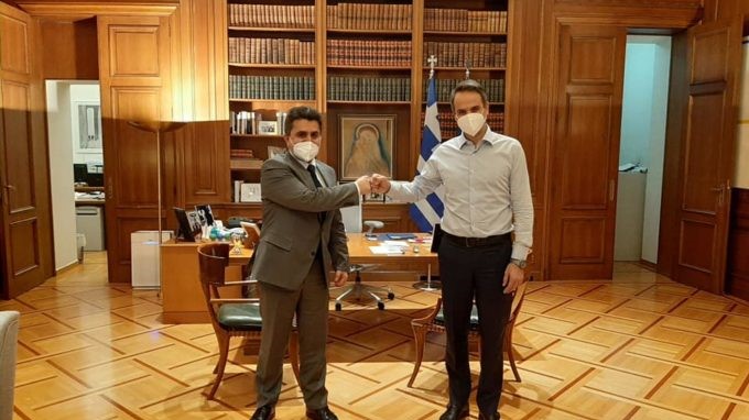 Συνάντηση Ζ. Τζηκαλάγια με τον Πρωθυπουργό