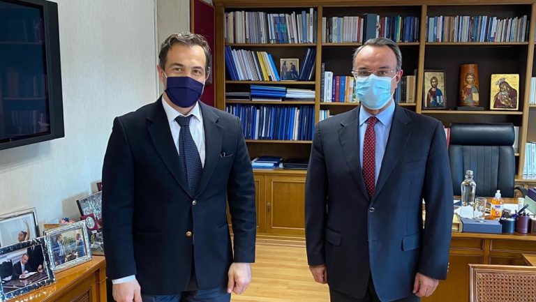 Κομοτηνή: Συνάντηση του Αντιπεριφερειάρχη Ροδόπης με τον Υπουργό Οικονομικών