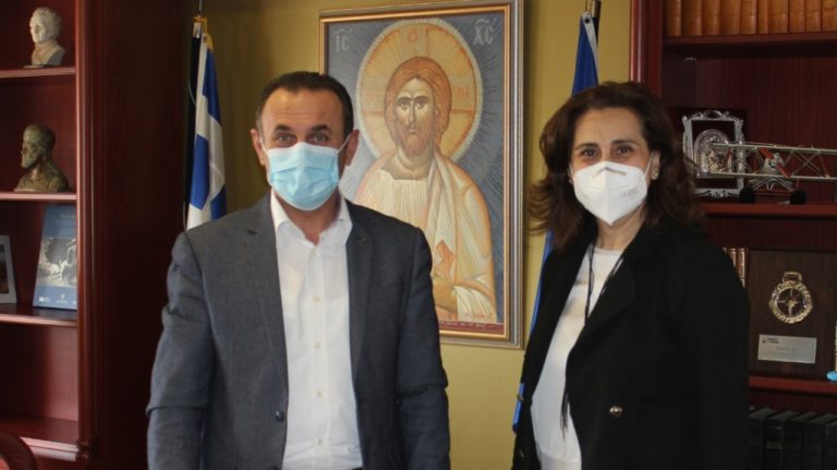 Δράμα: Συνάντηση του Αντιπεριφερειάρχη με τη Βουλευτή του Κινήματος Αλλαγής