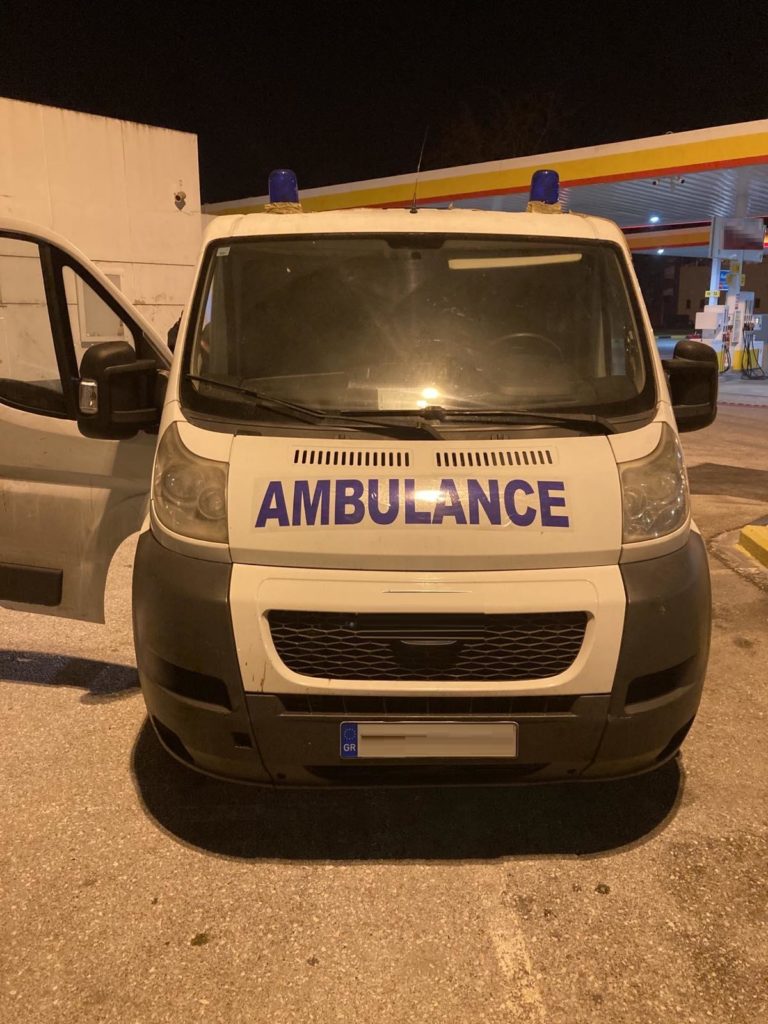 Πιερία: Μετέτρεψε παρανόμως όχημα σε ασθενοφόρο