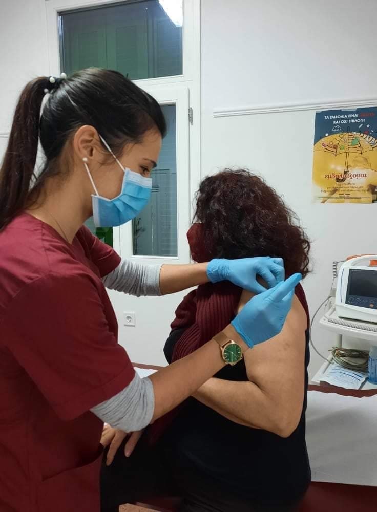 Ομαλά εξελίσσονται οι εμβολιασμοί στο Κ.Υ. Σπάρτης
